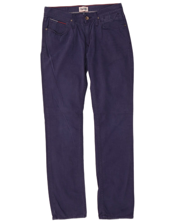 Tommy Hilfiger Herren Straight Jeans W30 L32 Marineblau Baumwolle
