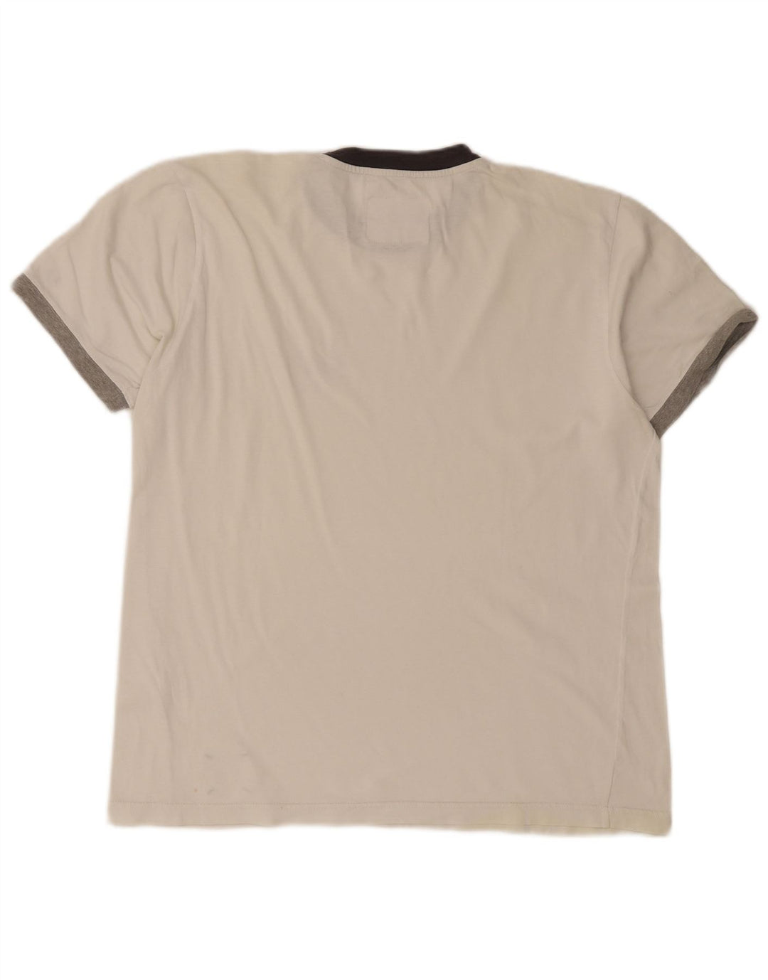 Champion Herren-T-Shirt mit Grafik, XL, Weiß, Farbblock
