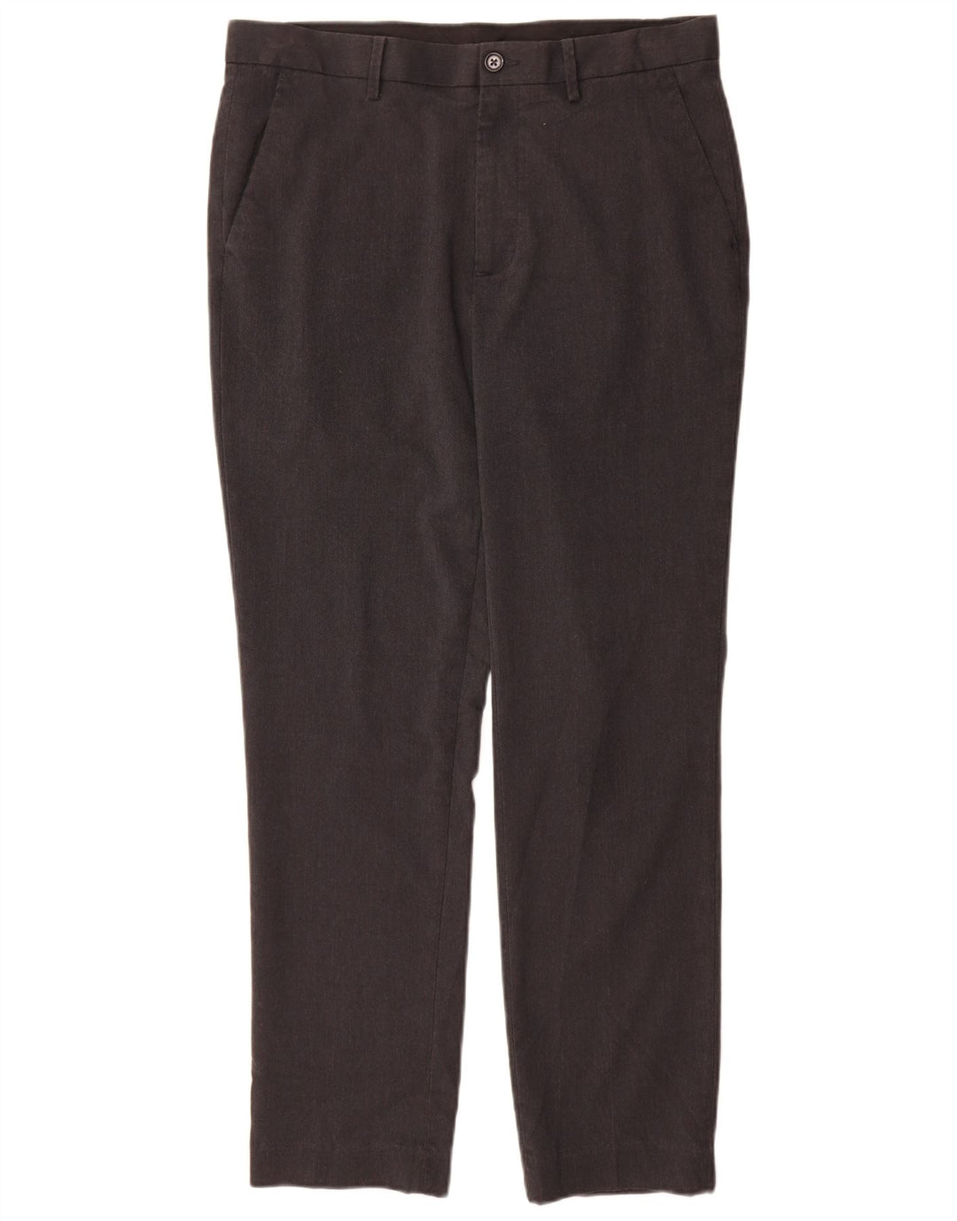 Marks & Spencer Slim-Anzughose für Herren, W32, L31, grau, Polyester