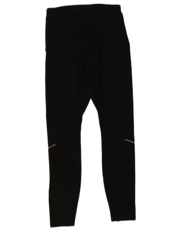 Nike Damen Dri Fit Leggings UK 8 Small Schwarz Polyester
