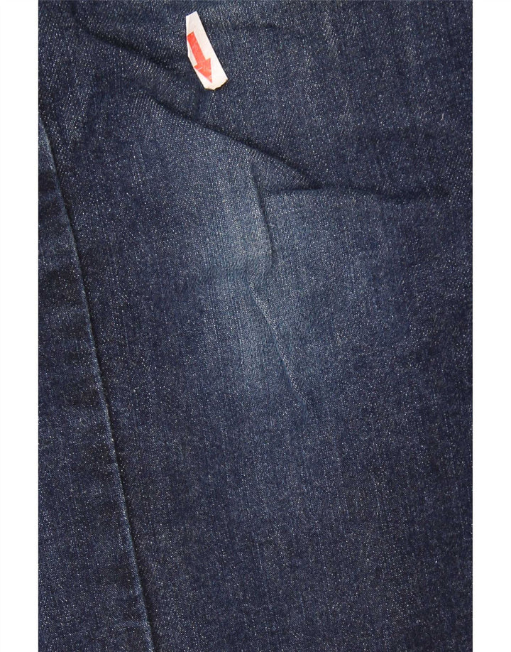 Levi's Herren 514 Straight Jeans W32 L30 Marineblaue Baumwolle