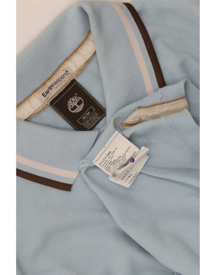Timberland Herren Earthkeepers Regular Fit Poloshirt Mittelblau gestreift