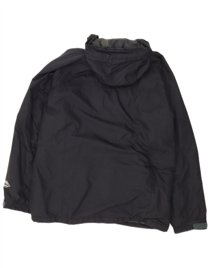 Columbia Herren-Windbreakerjacke mit Kapuze, UK 40, Größe L, Schwarz, Polyester