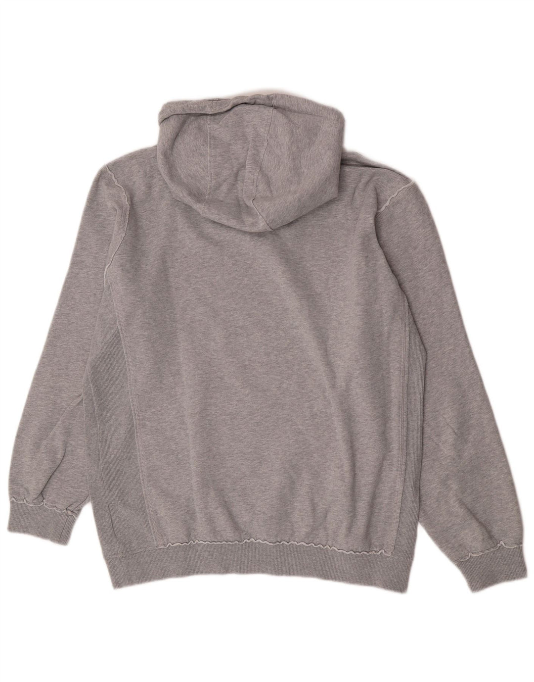 Mexx Herren-Kapuzenpullover mit Grafik, 2XL, graue Baumwolle