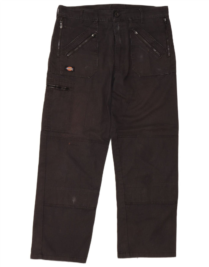 Dickies Gerade Herren-Cargohose W34 L29 Schwarzes Polyester