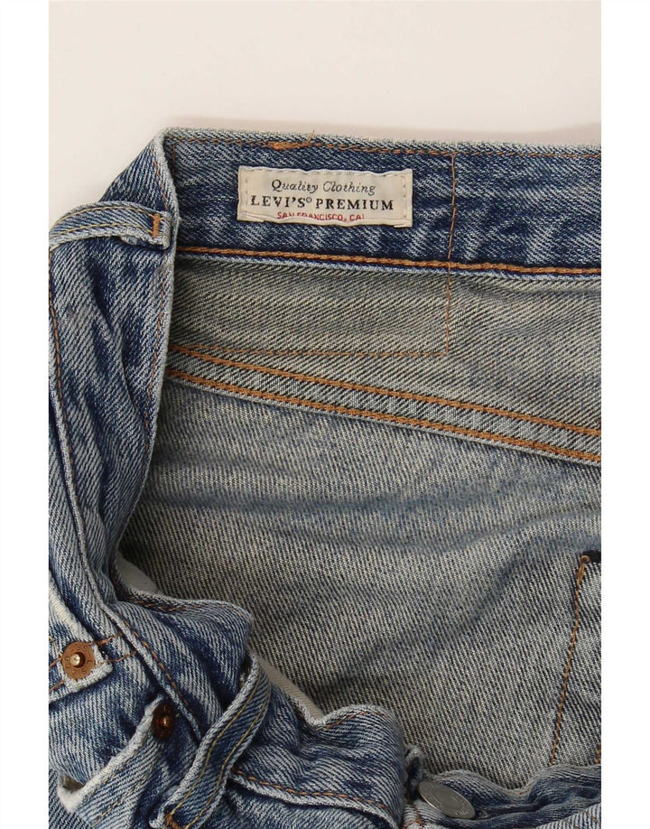 Levi's Herren Distressed Slim Jeans W34 L35 Blau