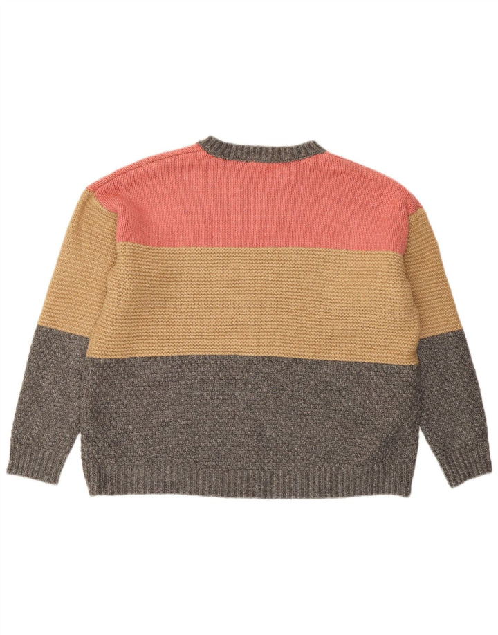 Marks & Spencer Damen-Pullover mit Rundhalsausschnitt, Gr. 40, Größe L, mehrfarbig