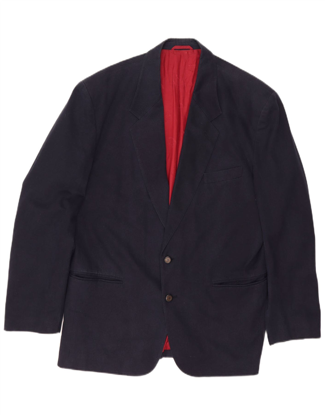 Paul & Shark Herren-Blazer mit 2 Knöpfen, UK 44, 2XL, Marineblau, Baumwolle