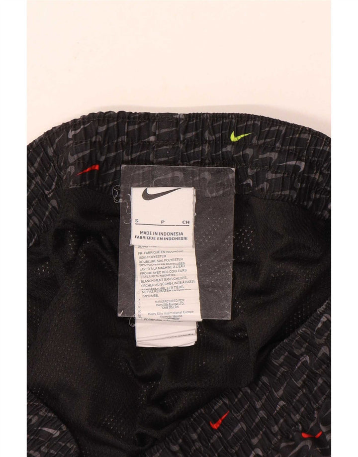 Nike Herren-Sportshorts mit Grafik, Größe S, Schwarz, Polyester