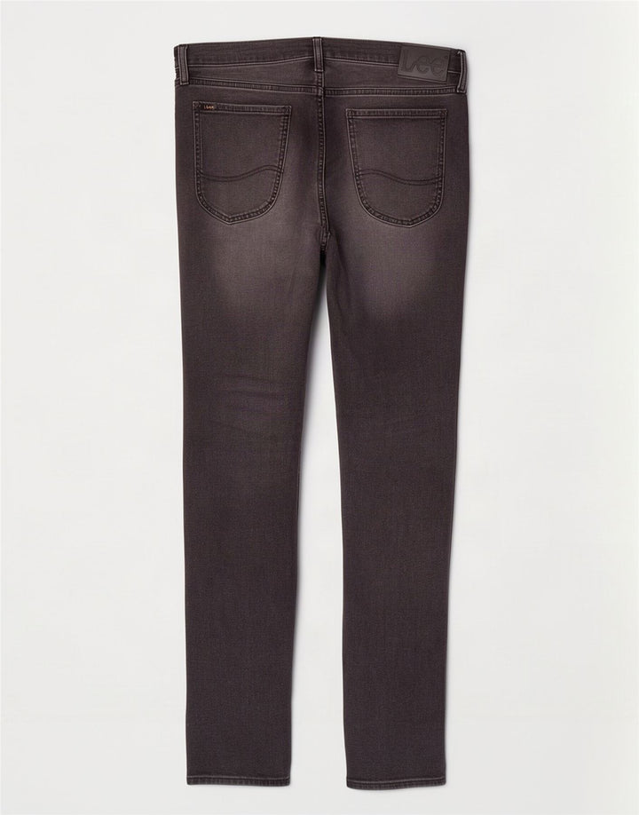 Lee Herren Luke Skinny Jeans W32 L34 Graue Baumwolle