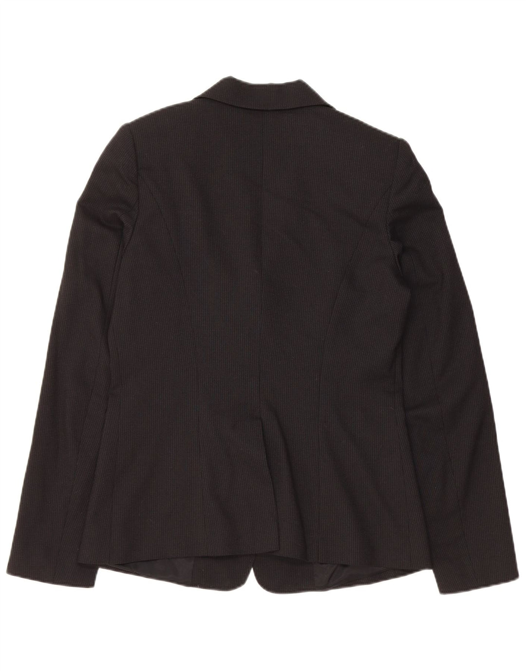 MAX & CO. Damen-Blazerjacke mit 2 Knöpfen, Gr. 14, Größe L, Schwarz, Nadelstreifen