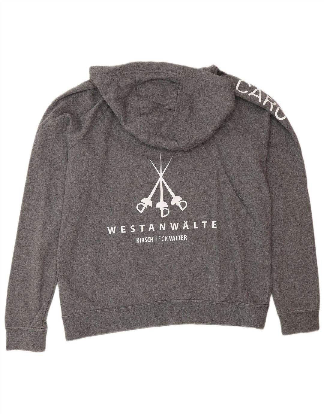 NIKE Herren-Kapuzenpullover mit Grafik, mittelgraue Baumwolle