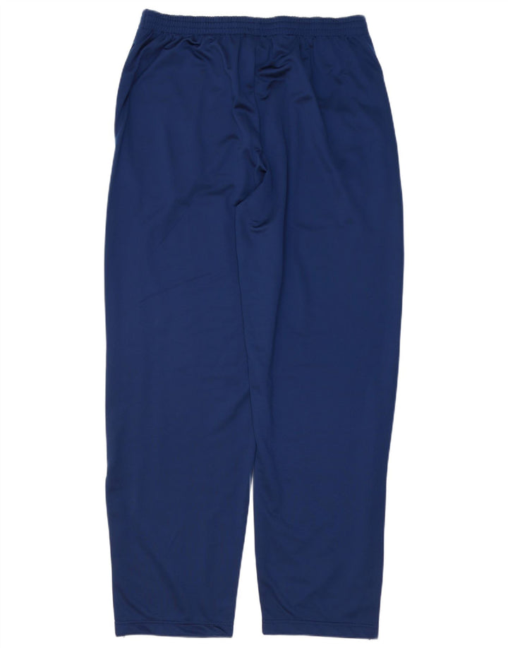 Reebok Herren-Trainingshose mit Grafik, groß, marineblaues Polyester