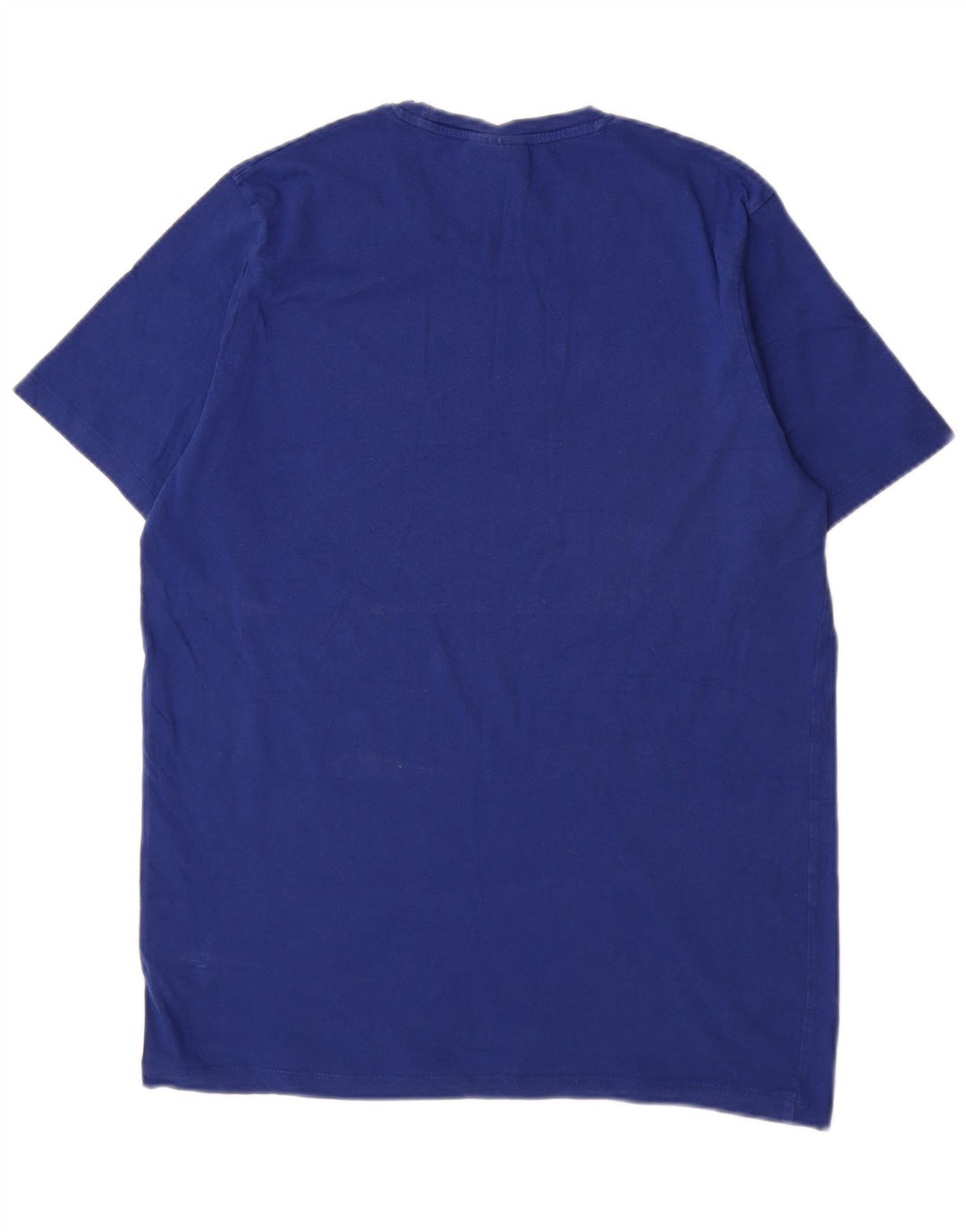 Hugo Boss Herren T-Shirt Top Large Blau Baumwolle