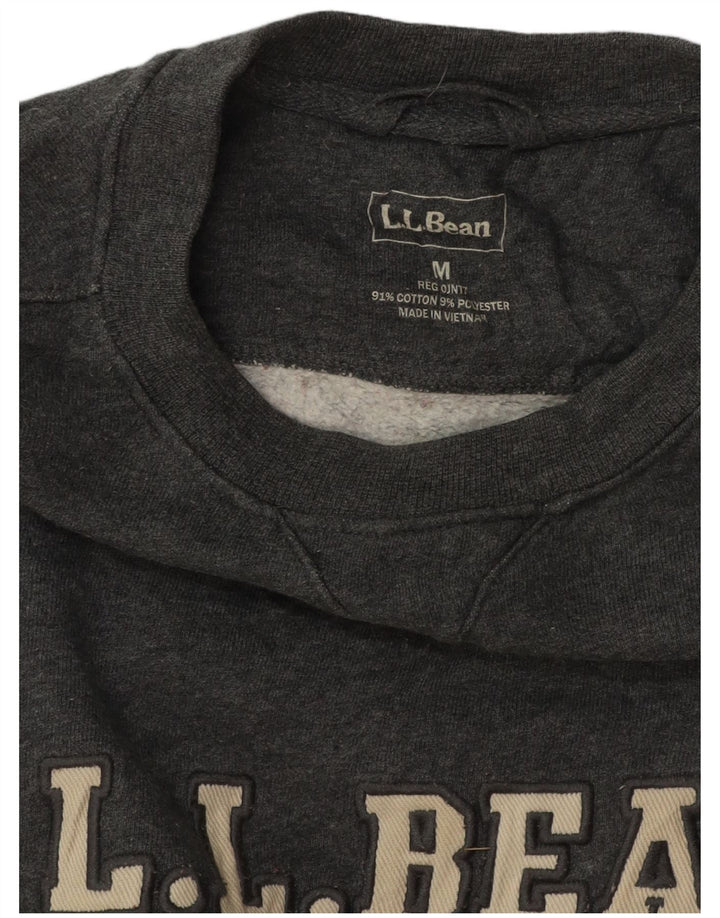 L.L.BEAN Herren-Sweatshirt mit Grafik, mittelgraue Baumwolle