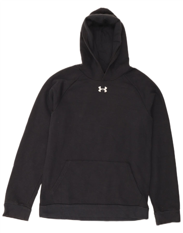 UNDER ARMOUR Kapuzenpullover für Jungen, 13–14 Jahre, XL, schwarze Baumwolle