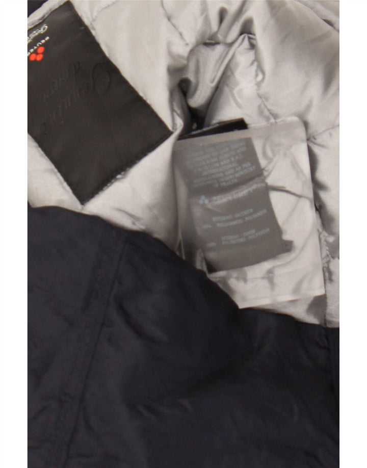 PEUTEREY Wattierte Jacke für Jungen mit Kapuze, 9–10 Jahre, Größe L, Marineblau, Polyamid