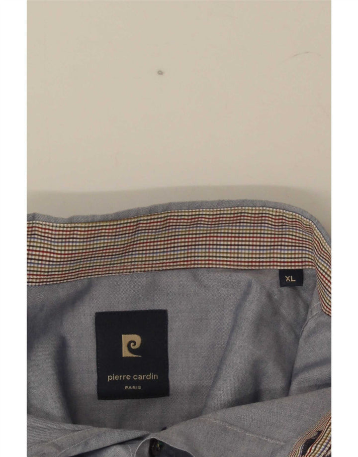 Pierre Cardin Herren Kurzarmhemd XL Blau