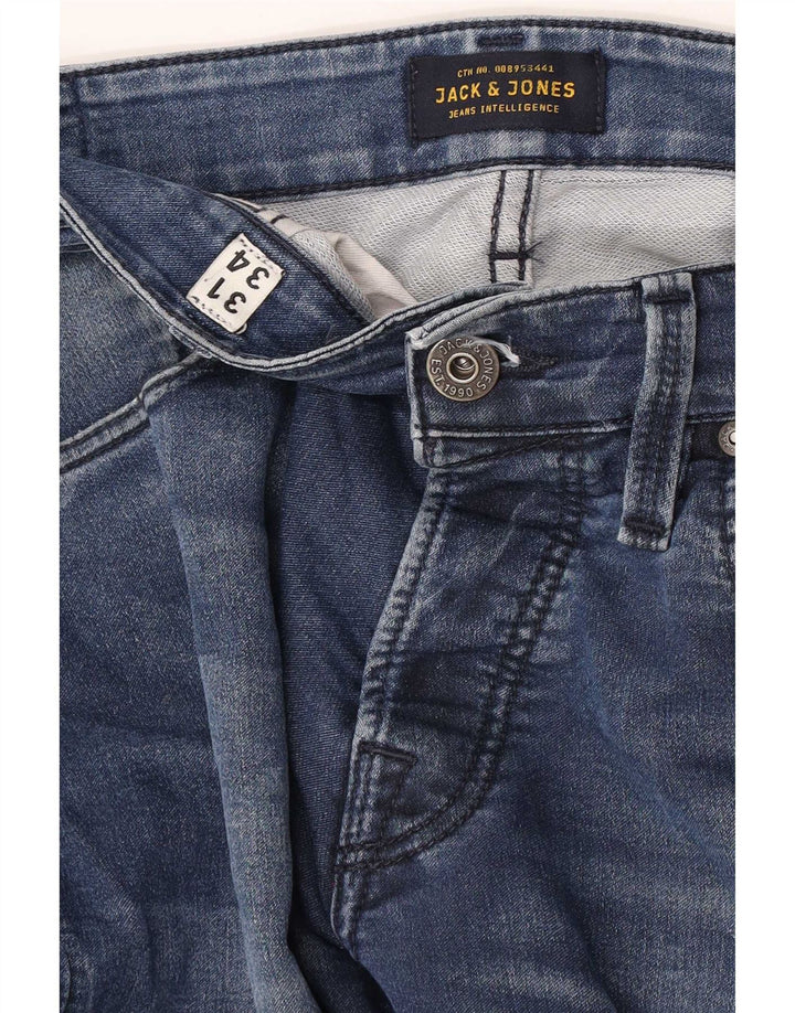 Jack & Jones Herren GLENN Slim Jeans W31 L34 Blau
