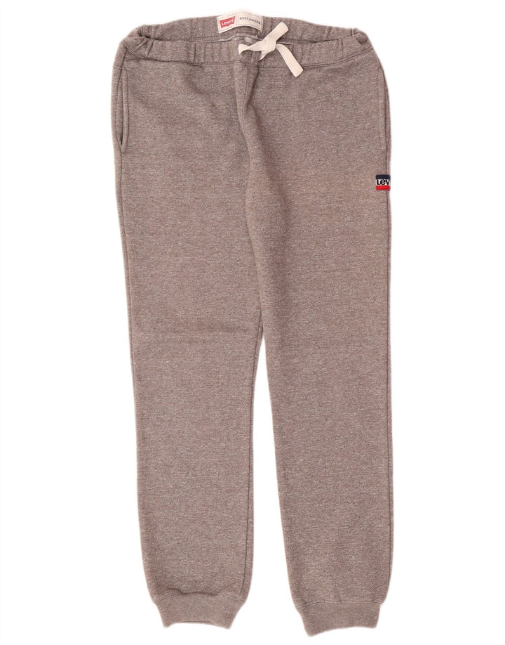 Levi's Jungen-Trainingshose, Jogginghose, 15–16 Jahre, graue Baumwolle