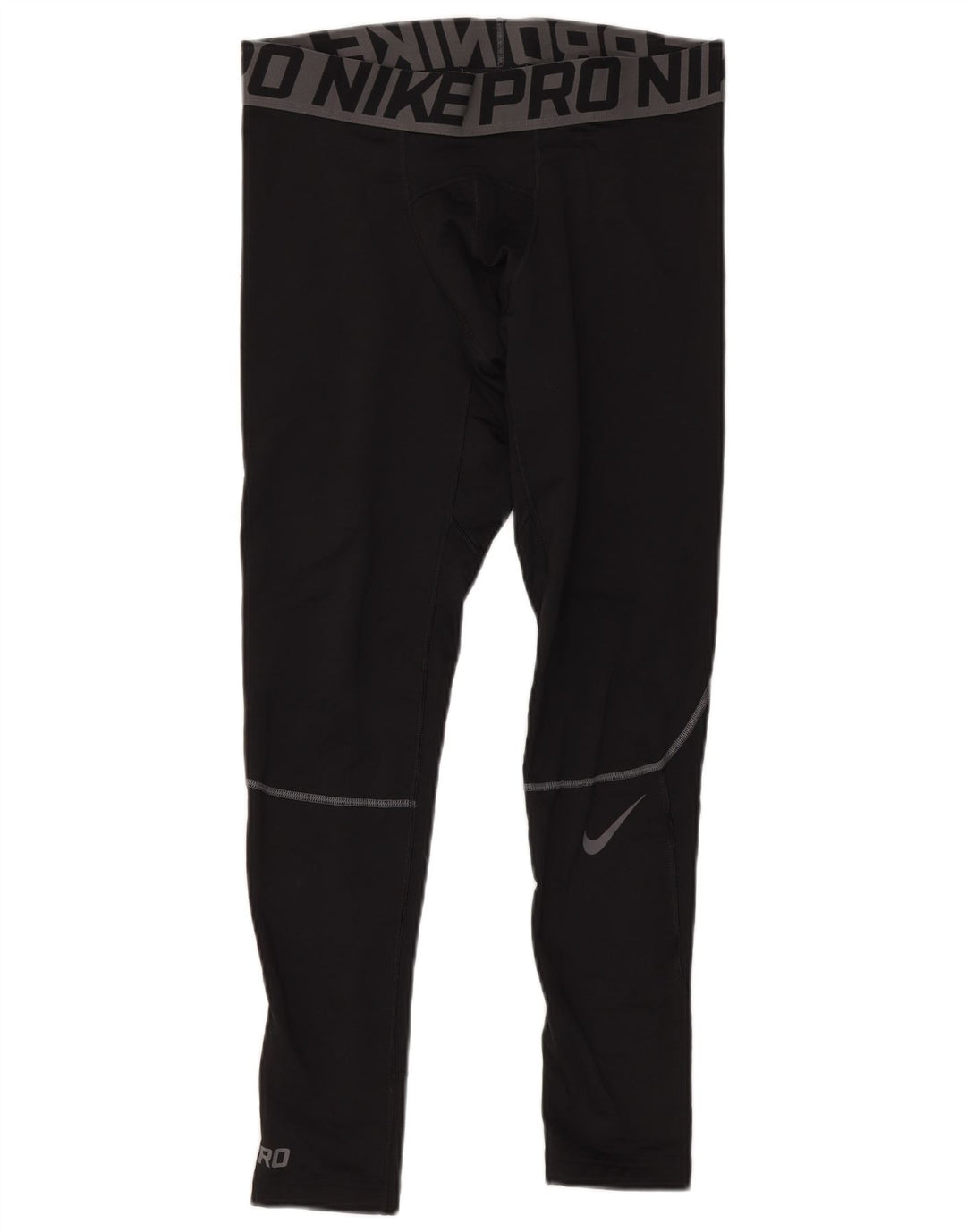 NIKE Herren-Kompressions-Leggings mit Grafik, XL, schwarzes Polyester