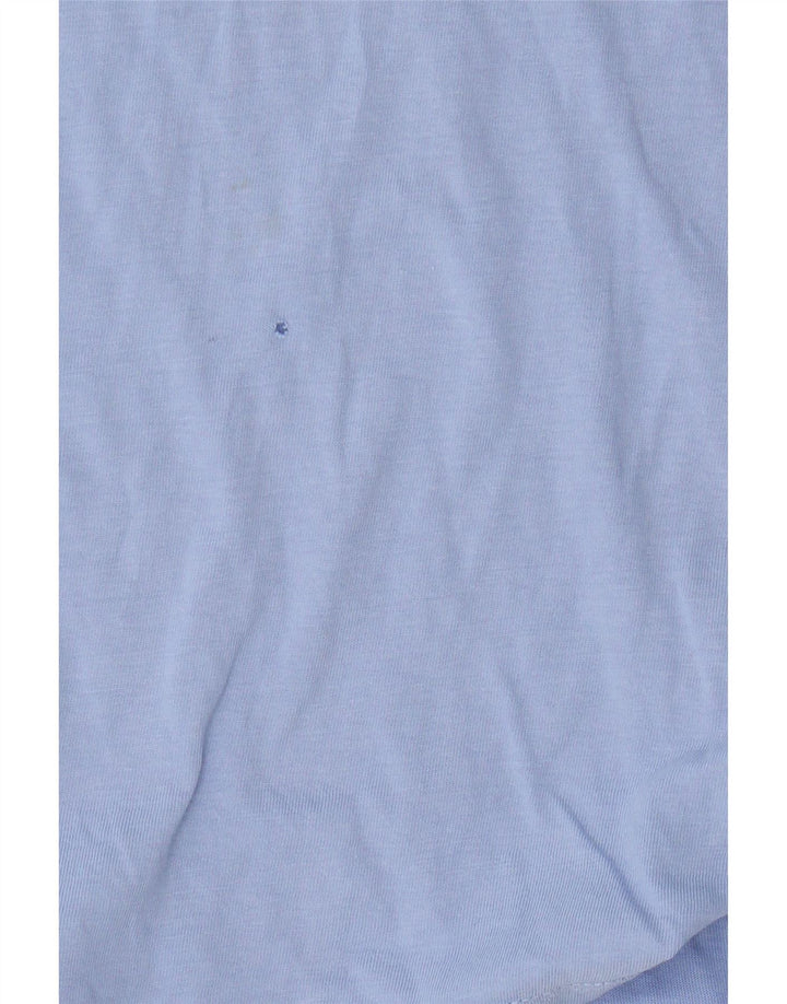 Levi's Womens Graphic T-Shirt Top UK 12 Mittelblaue Baumwolle