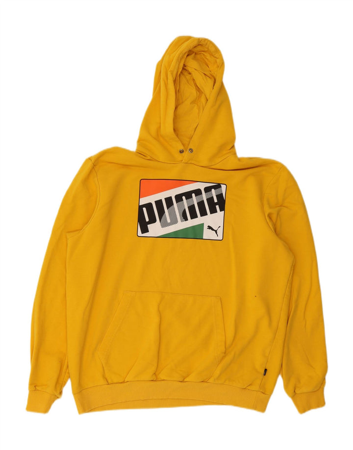 Puma Herren Graphic Hoodie Pullover XL Gelb