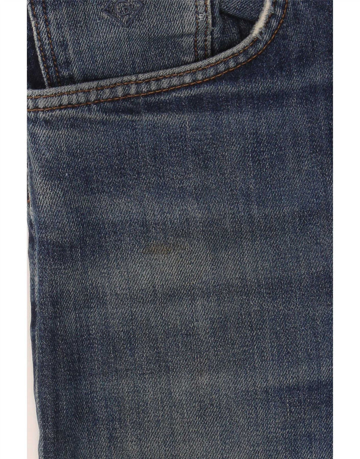 Gant Herren Straight Jeans W38 L32 Blaue Baumwolle