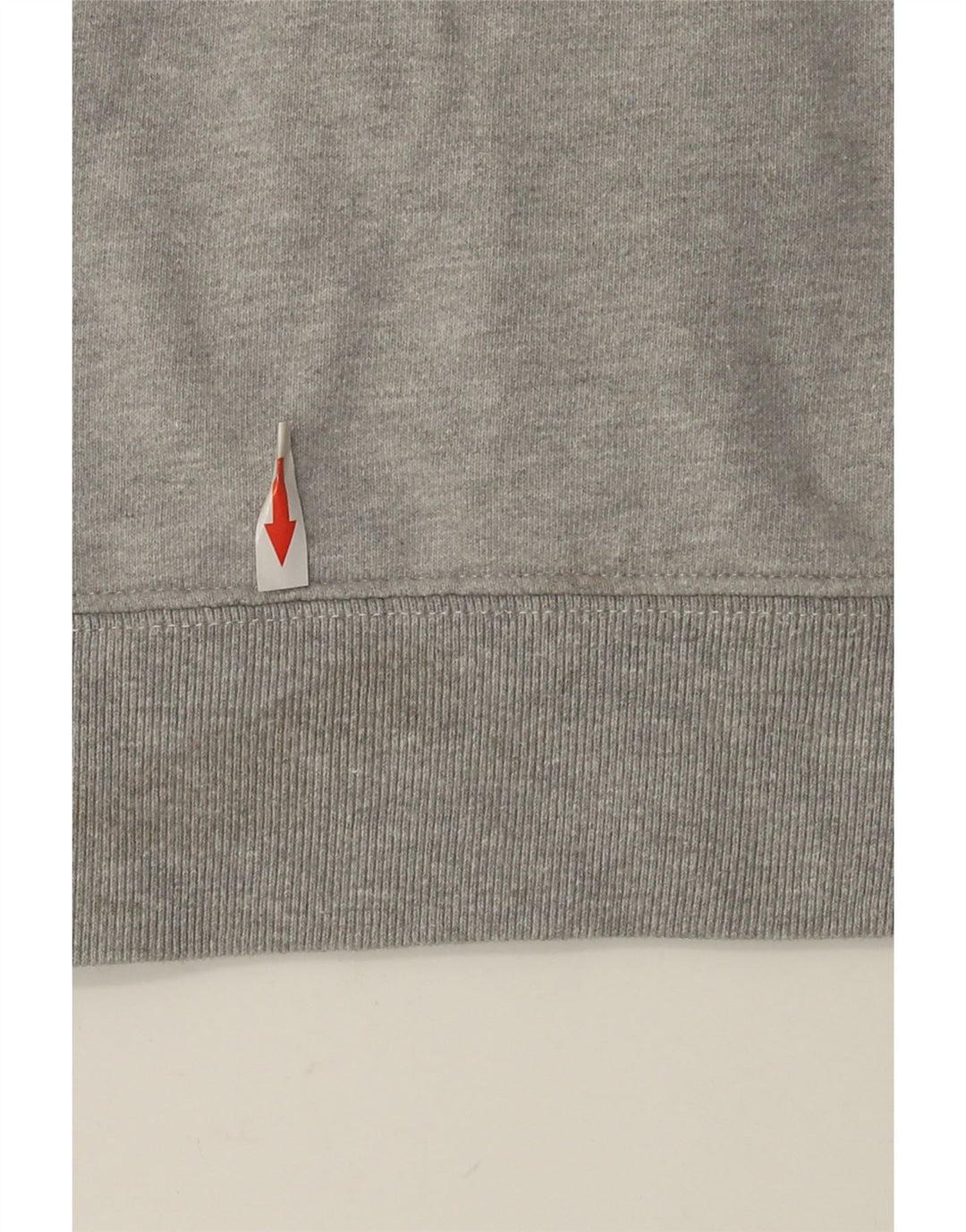 Zara Herren-Kapuzenpullover aus mittelgrauer Colourblock-Baumwolle