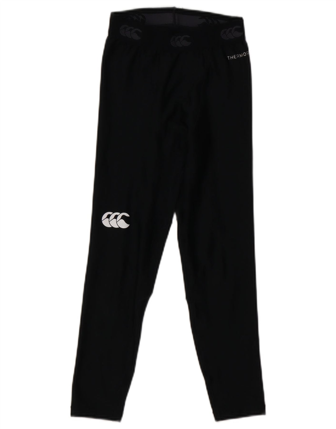Canterbury Leggings mit Grafik für Mädchen, 7–8 Jahre, Größe S, Schwarz, Polyester