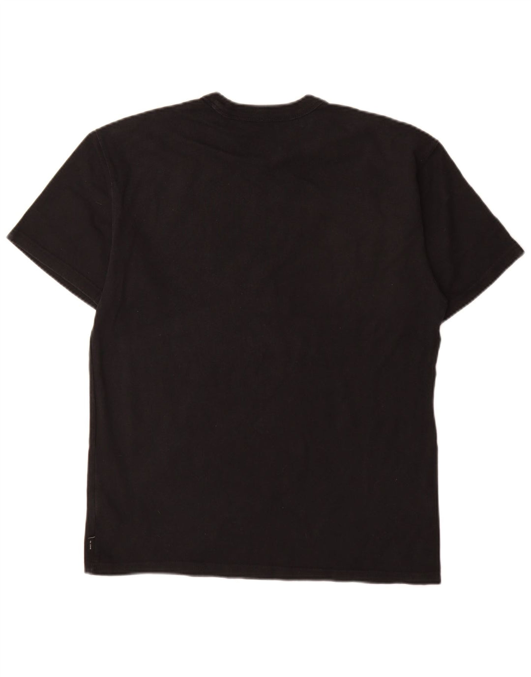 Nike Herren T-Shirt Top Medium Schwarz Baumwolle