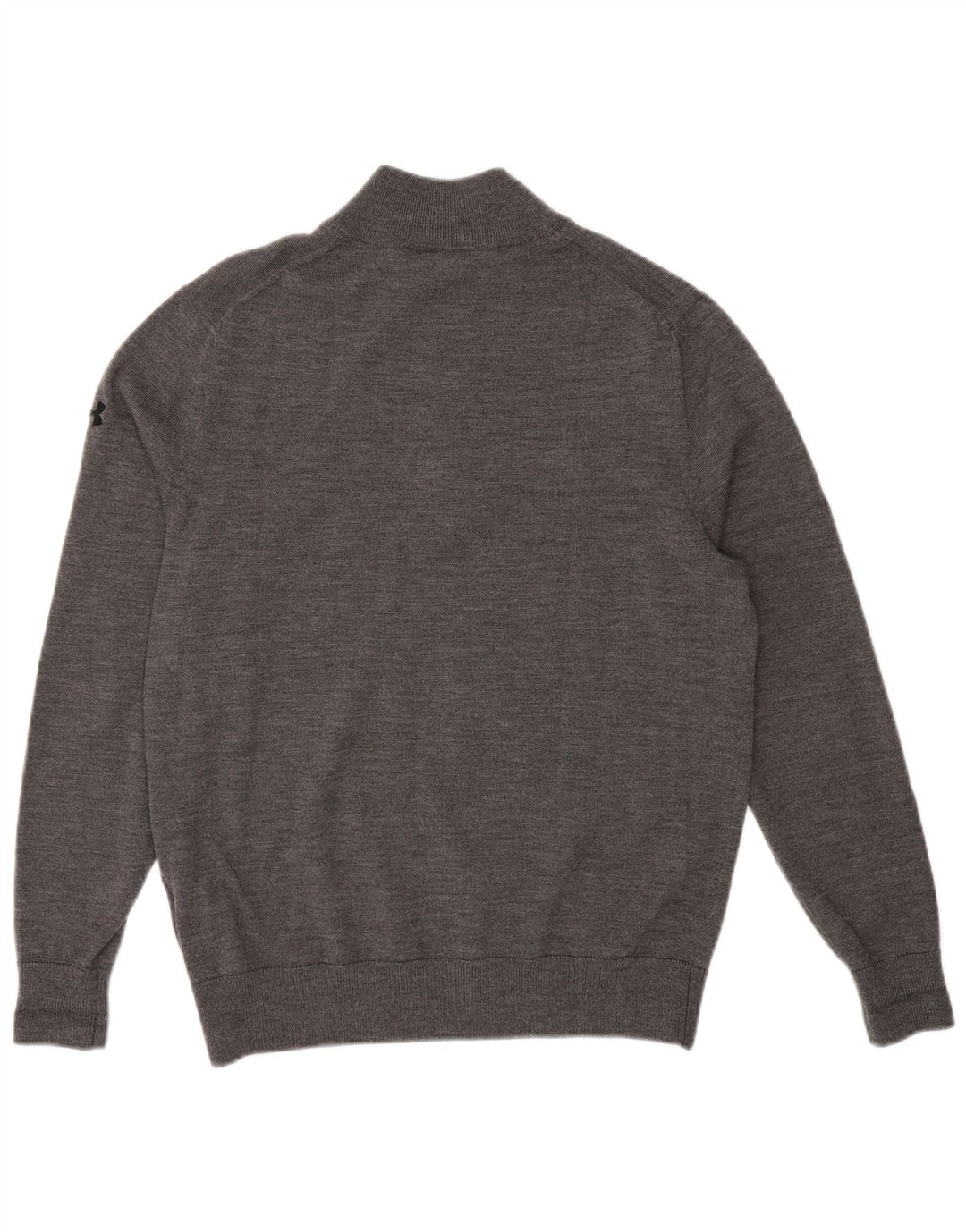 UNDER ARMOUR Herren-Pullover mit grafischem Reißverschluss, groß, mittelgrau