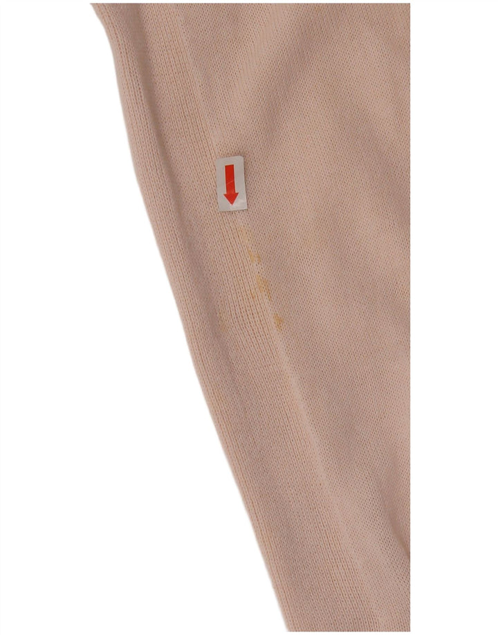 Marks & Spencer Langer, übergroßer Damen-Strickjackenpullover, Gr. 10, Größe S, Rosa