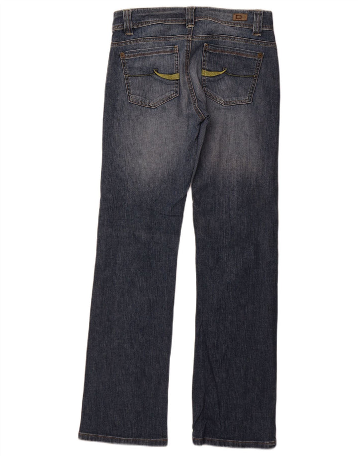 DKNY Damen Straight Jeans US 4 Small W28 L31 Blaue Baumwolle
