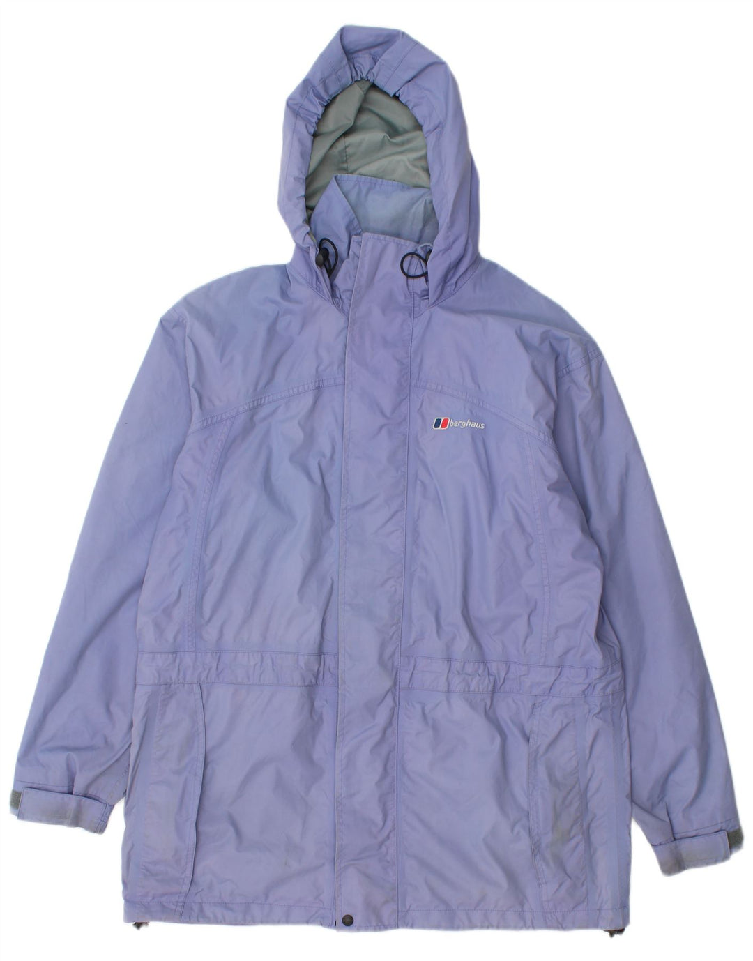 Berghaus Damen Übergroße Kapuzen-Regenjacke UK 12 Medium Purple Nylon