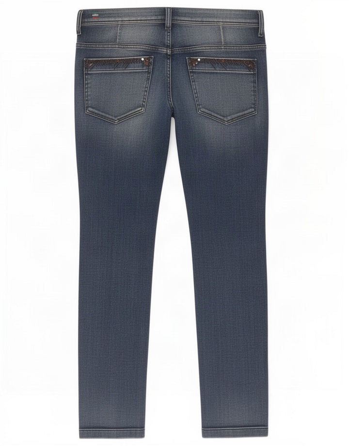 Diesel Damen Blizz Slim Jeans W30 L34 Blaue Baumwolle