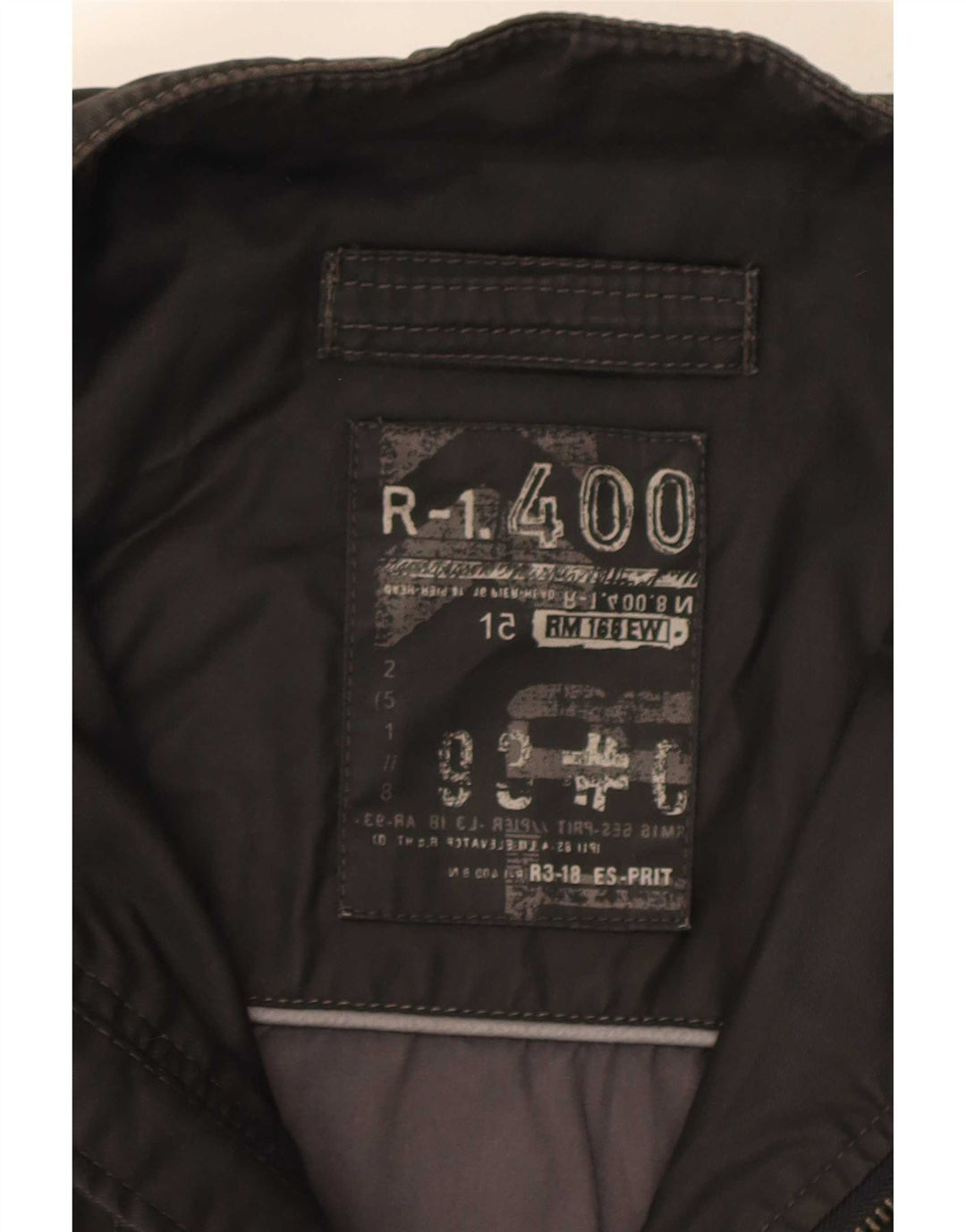 Esprit Herren Utility Jacke UK 40 Large Schwarz