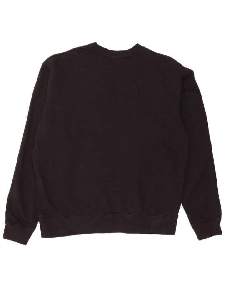 Zara Herren-Sweatshirt-Pullover, mittelschwarz, Baumwolle