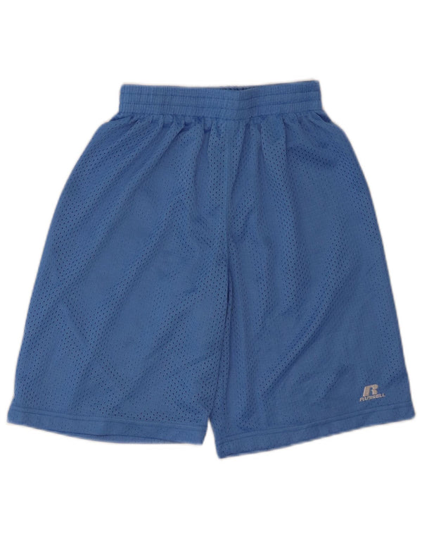 Russell Athletic Jungen-Sportshorts, 10–11 Jahre, blaues Polyester