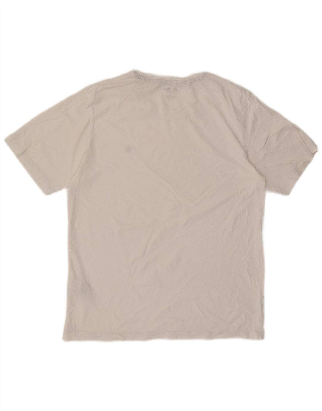 Jack & Jones Herren T-Shirt Top aus mittelweißer Baumwolle