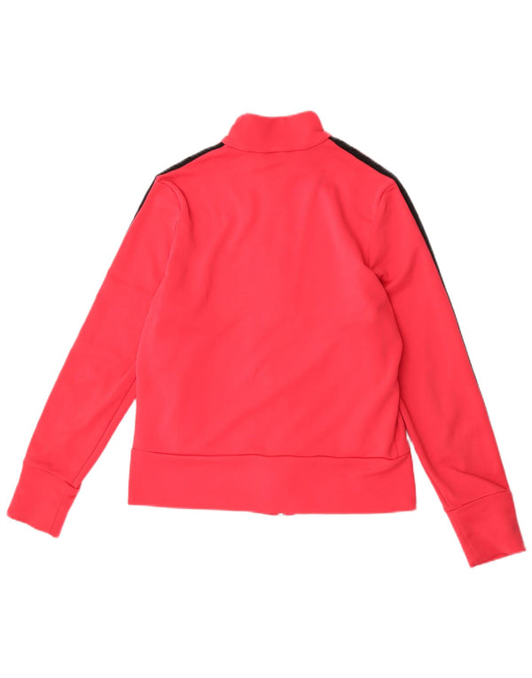Adidas Damen Trainingsanzug Top Jacke UK 16 Large Rosa Polyester