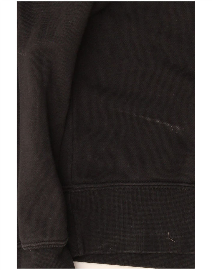 Nike Damen-Sweatshirt in Übergröße, Größe S, Schwarz, Baumwolle, UK 10