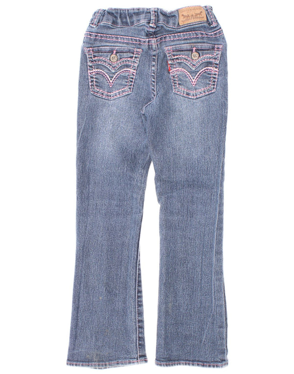 Levi's Bootcut-Jeans für Mädchen, 5–6 Jahre, W20, L19, blaue Ramie