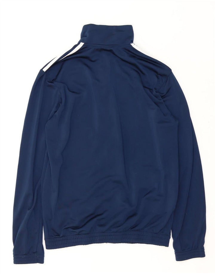 Adidas Herren Trainingsanzug Top Jacke UK 40/42 Medium Marineblau Polyester