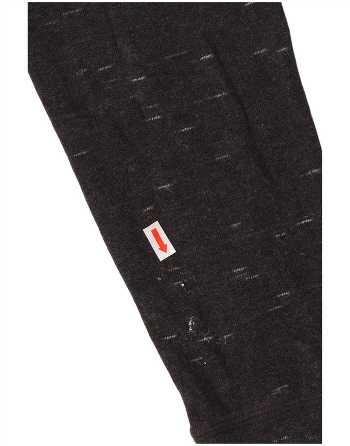 Champion Damen-Kapuzenpullover in Übergröße, Gr. 10, Größe S, grau gefleckte Baumwolle