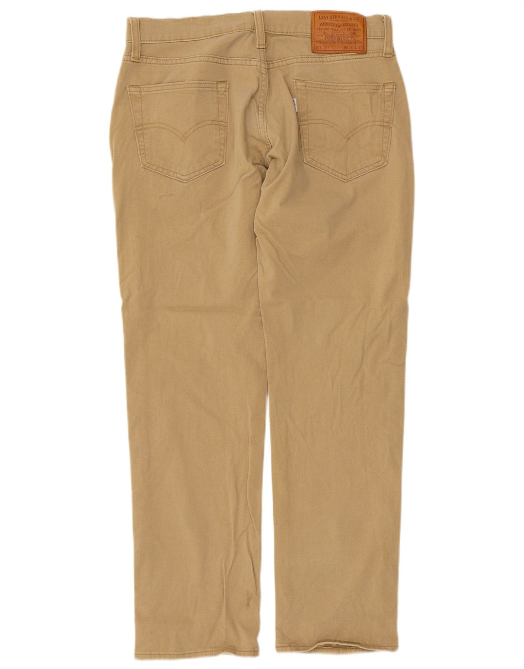 Levi's Herren 511 Slim Freizeithose W30 L30 Beige Baumwolle
