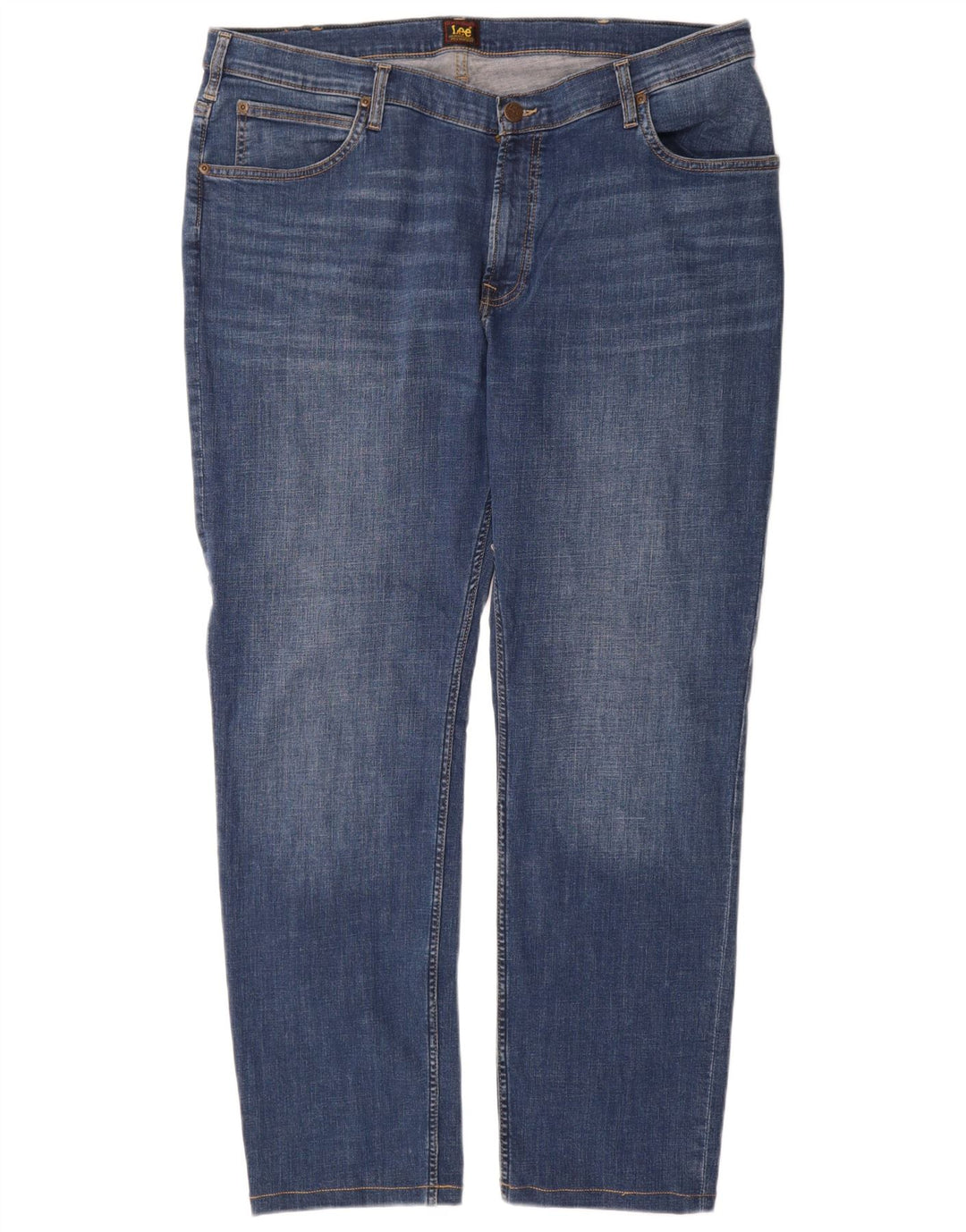 Lee Herren Rider Slim Jeans W40 L31 Blaue Baumwolle