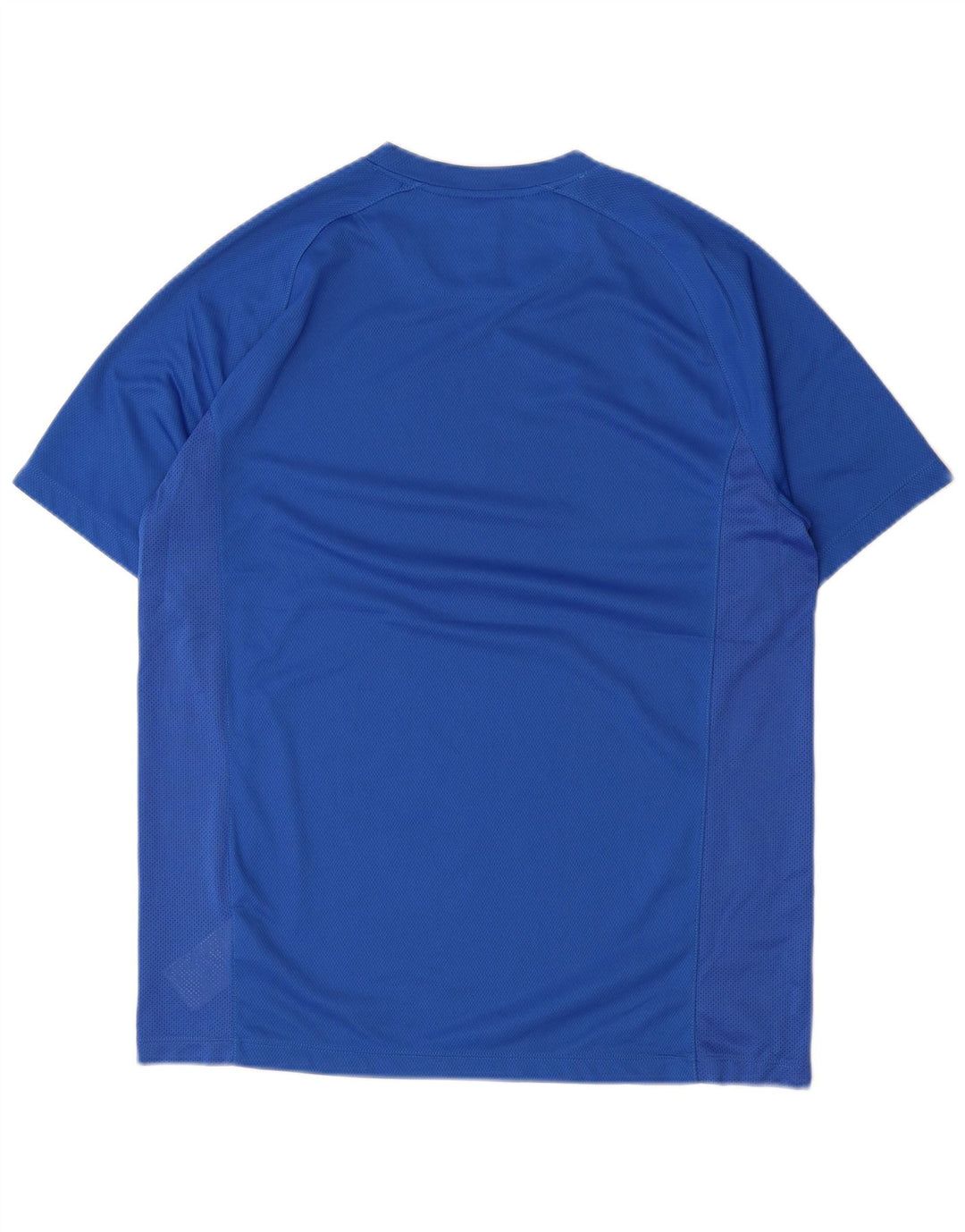 Nike Herren Dri Fit T-Shirt Top Large Blau Polyester