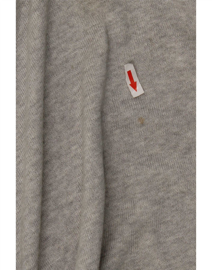 White Stuff Damen-Pullover mit U-Boot-Ausschnitt, UK 12, Mittelgrau, Farbblock