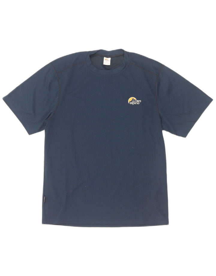Lowe Alpine Herren T-Shirt Top Small Marineblau Polyester